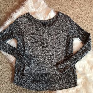 American Eagle Gray Sparkle sweater